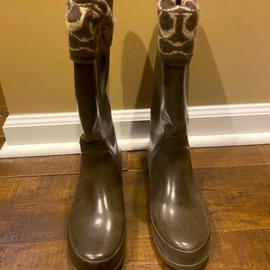 Classic Coach Rain Boots